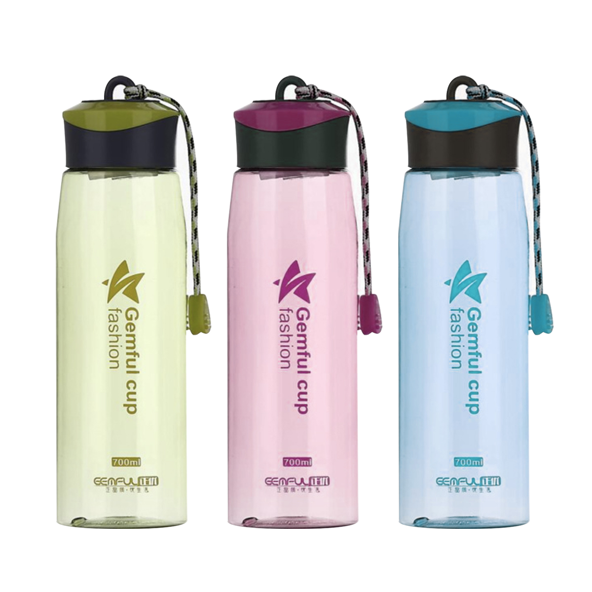 Gem Plastic Water Bottle (550ml)